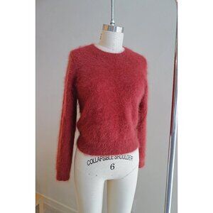 Gorgeous Red Mohair Sweater - Bellerose